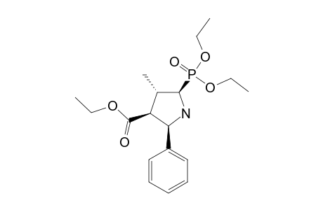 3A-METHYL-CIS,CIS-2-DIETHYLPHOSPHONO-4-CARBETHOXY-5-PHENYL-PYRROLIDINE