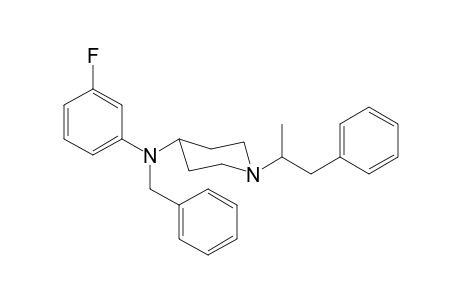 N-Benzyl-N-3-fluorophenyl-1-(1-phenylpropan-2-yl)piperidin-4-amine
