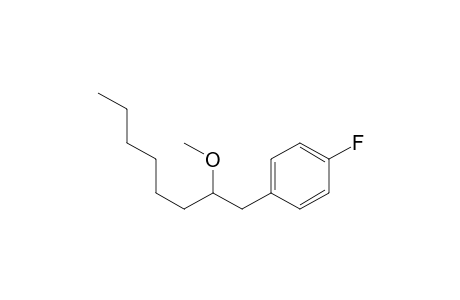 1-Fluoro-4-(2-methoxyoctyl)benzene
