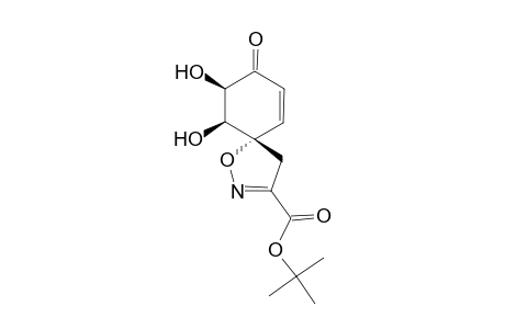 (5S,9R,10S)-9,10-Dihydroxy-8-oxo-1-oxa-2-aza-spiro[4.5]deca-2,6-diene-3-carboxylic acid tert-butyl ester