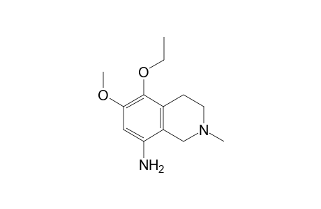 5-Ethoxy-6-methoxy-2-methyl-1,2,3,4-tetrahydroisoquinolin-8-amine
