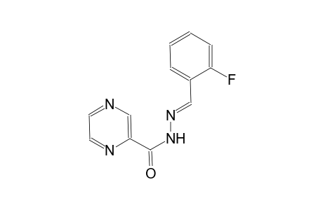 N'-[(E)-(2-fluorophenyl)methylidene]-2-pyrazinecarbohydrazide