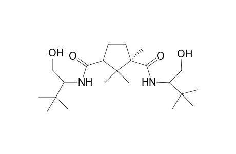 N,N'-bis[1'-(Hydroxymethyl)-2',2'-dimethylpropyl]-1,2,2-trimethylcyclopentan-1,3-diamide