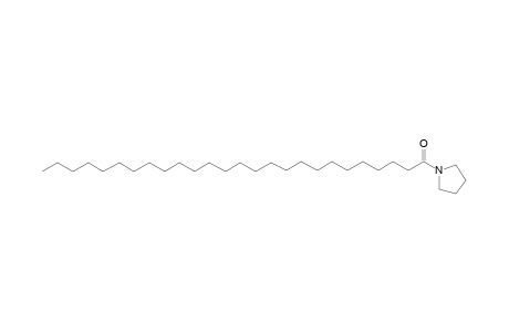 Hexacosanoic acid, pyrrolidide