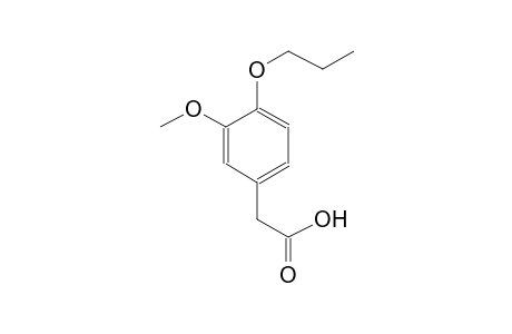 benzeneacetic acid, 3-methoxy-4-propoxy-