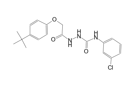 2-[(4-tert-butylphenoxy)acetyl]-N-(3-chlorophenyl)hydrazinecarboxamide