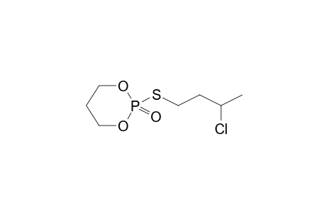 2-(3-CHLOROBUTYLTHIO)-2-OXO-1,3,2-DIOXAPHOSPHORINANE