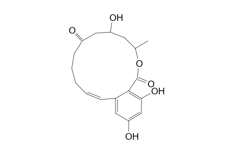 (2Z)-11-methyl-9,15,17-tris(oxidanyl)-12-oxabicyclo[12.4.0]octadeca-1(14),2,15,17-tetraene-7,13-dione