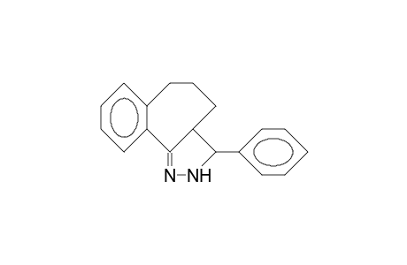 trans-3-Phenyl-2,3,3a,4,5,6-hexahydro-benzo(6,7)cyclohepta(1,2-C)pyrazole