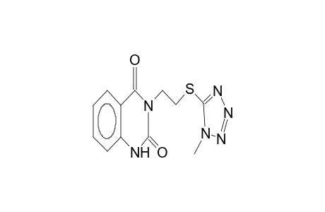 3-[2-(1-methyl-1H-tetrazol-5-ylthio)ethyl]-1,2,3,4-tetrahydrobenzo[d]pyrimidin-2,4-dione