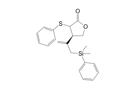 3-(Phenylthio0-4-[1'-(Dimethylsilylmethyl)ethenyl]-dihydro-2(3H)-furanone
