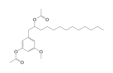 1-O-METHYL-5-(2-ACETOXYTRIDECYL)-RESORCINOL-ACETATE