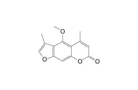4,4'-Dimethyl-5-methoxyfuro[3,2-g]coumarin