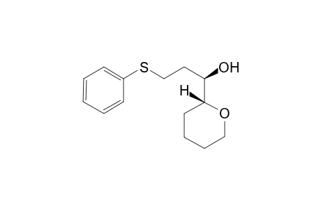 (1R)-1-[(2R)-2-oxanyl]-3-(phenylthio)-1-propanol