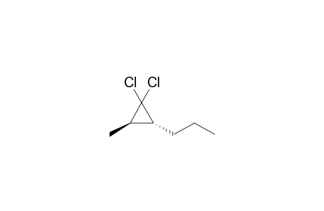 1,1-dichloro-2(R)-methyl-3(R)-propylcyclopropane