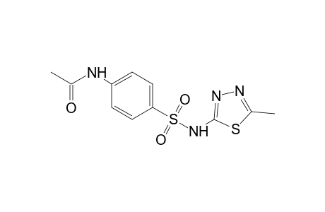 4'-[(5-methyl-1,3,4-thiadiazol-2-yl)sulfamoyl]acetanilide