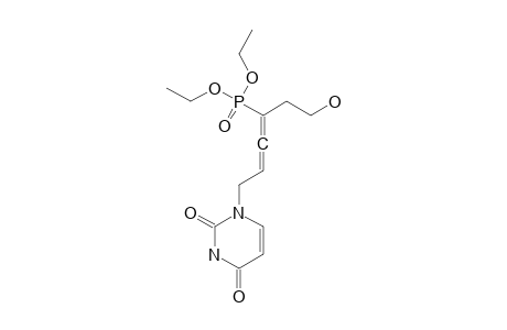 DIETHYL-4-[2,4-DIOXO-3,4-DIHYDRO-1(2H)-PYRIMIDINYL]-1-(2-HYDROXYETHYL)-1,2-BUTADIENYLPHOSPHONATE