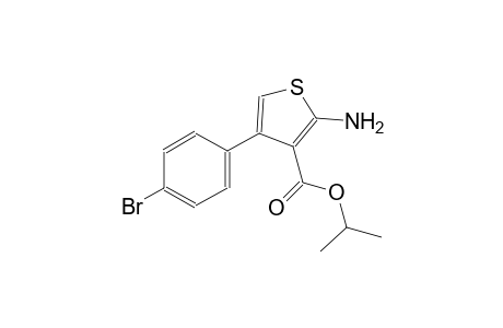 isopropyl 2-amino-4-(4-bromophenyl)-3-thiophenecarboxylate