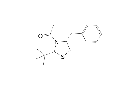 (R)-3-Acetyl-4-benzyl-2-tert-butylthiazolidine