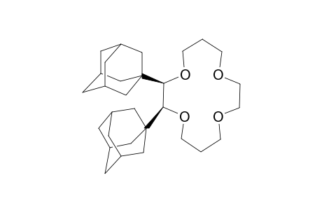 cis-2,3-Di-(1-adamantyl)-14-crown-4