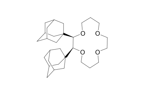 cis-2,3-Di-(1-adamantyl)-14-crown-4