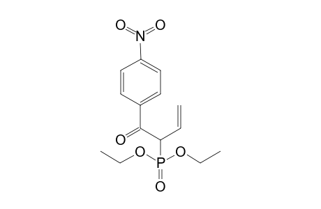 3-(p-Nitrobenzoyl)-3-(diethylphosphonyl)prop-1-ene