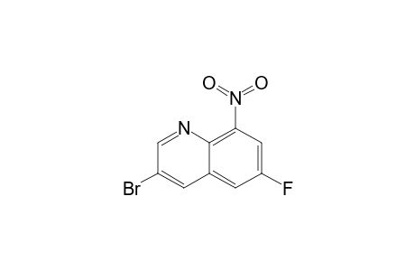 3-BROMO-6-FLUORO-8-NITROQUINOLINE