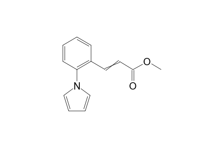 Methyl 2-(pyrrol-1-yl)cinnamate