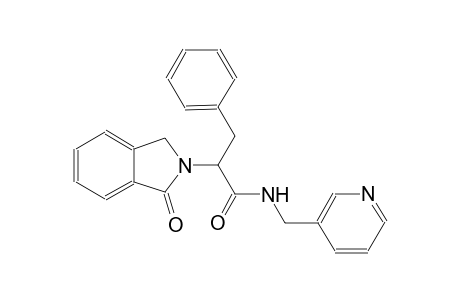 1H-isoindole-2-acetamide, 2,3-dihydro-1-oxo-alpha-(phenylmethyl)-N-(3-pyridinylmethyl)-