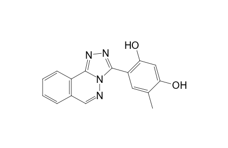 3-(5-methyl-2,4-dihydroxyphenyl)-1,2,4-triazolo[3,4-a]phthalazine