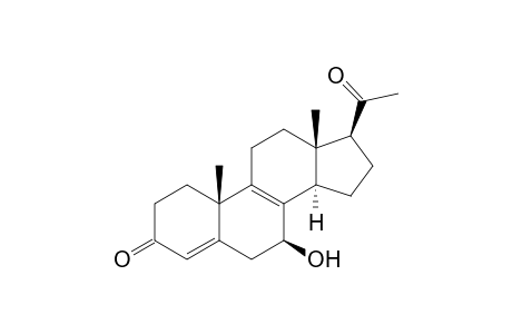 Pregna-4,8-diene-3,20-dione, 7-hydroxy-, (7.beta.)-