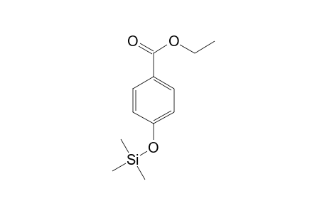 Benzoic acid <4-hydroxy->, ethyl ester, mono-TMS
