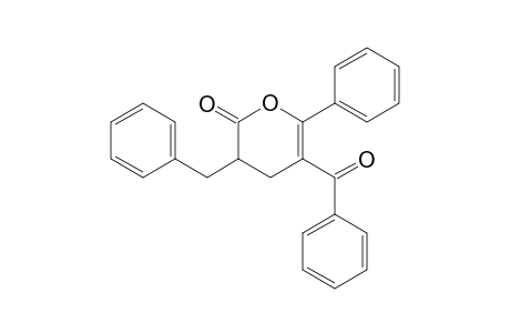 5-Benzoyl-3-benzyl-6-phenyl-3, 4-dihydro-2H-pyran-2-one