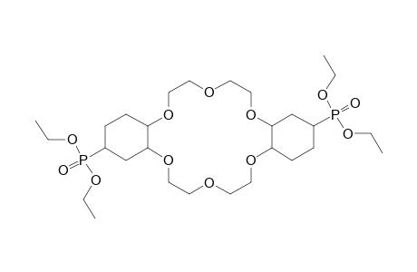 BIS(DIETHOXYPHOSPHORYL)DICYCLOHEXANO-18-CROWN-6 (ISOMER MIXTURE)