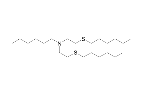 N,N'-bis[2-(hexylthio)ethyl]hexylamine