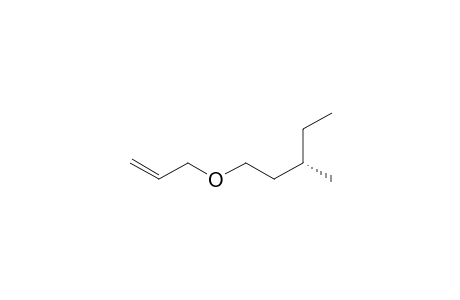 Pentane, 3-methyl-1-(2-propenyloxy)-, (S)-