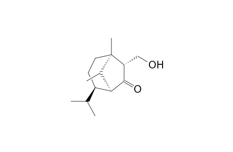 (1S,2R,5R,6R)-2-isopropyl-5,8-dimethyl-6-methylol-bicyclo[3.2.1]octan-7-one