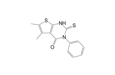 5,6-dimethyl-3-phenyl-2-sulfanylthieno[2,3-d]pyrimidin-4(3H)-one