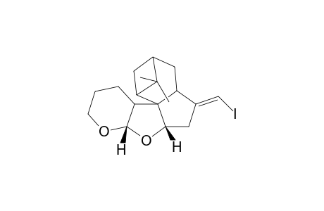 (6aS,7aS)-5-(Iodomethylene)-12,12-dimethyl-dodecahydro-9H-1,3-methanoindeno[7a',1'-4,5]furo[2,3-b]pyran