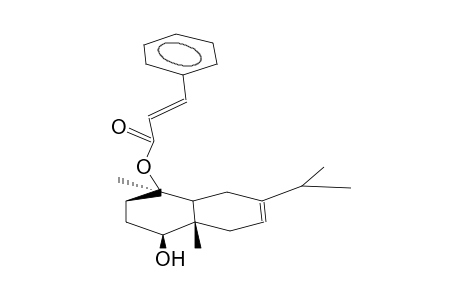 4beta-CINNAMOYL-1beta-HYDROXYEUDESM-7(8)-ENE