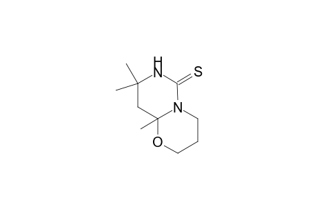 8,8,9a-Trimethylhexahydro-2H,6H-pyrimido[6,1-b][1,3]oxazine-6-thione