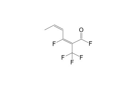 3-FLUORO-2-TRIFLUOROMETHYL-2,4-HEXADIENOYL FLUORIDE