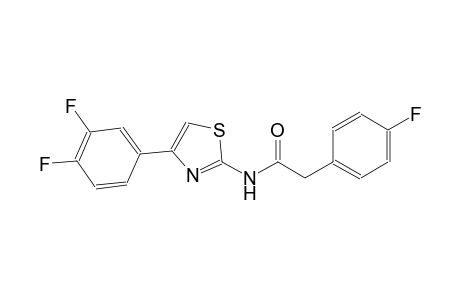 benzeneacetamide, N-[4-(3,4-difluorophenyl)-2-thiazolyl]-4-fluoro-