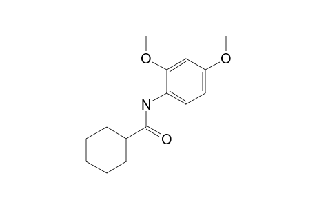 Cyclohexanecarboxamide, N-(2,4-dimethoxyphenyl)-