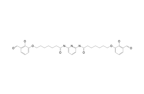 N,N'-2,6-PYRIDINEDIYL-BIS-[7-(3-FORMYL-2-HYDROXYPHENOXY)-HEPTANAMIDE]