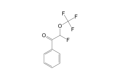 ALPHA-FLUORO-ALPHA-TRIFLUOROMETHOXY-ACETOPHENONE