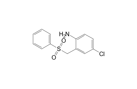 2-(benzenesulfonylmethyl)-4-chloro-aniline