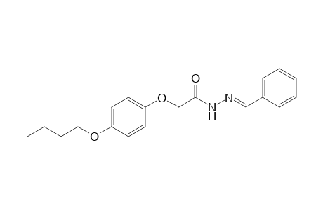 2-(4-Butoxyphenoxy)-N'-[(E)-phenylmethylidene]acetohydrazide