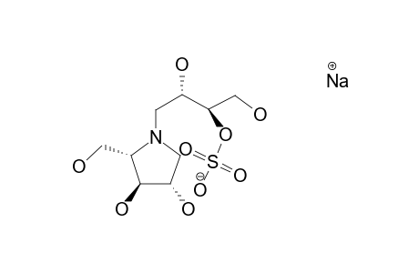 1'-[(1,4-DIDEOXY-1,4-IMINO-L-ARABINITOL)-4-N-YL]-1'-DEOXY-L-ERYTHRITOL-3'-SULFATE