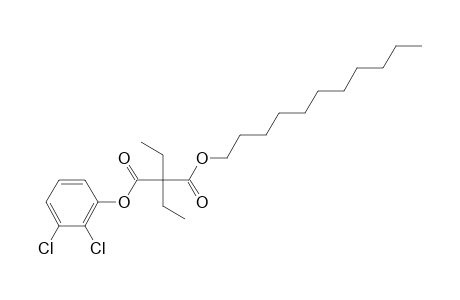 Diethylmalonic acid, 2,3-dichlorophenyl undecyl ester